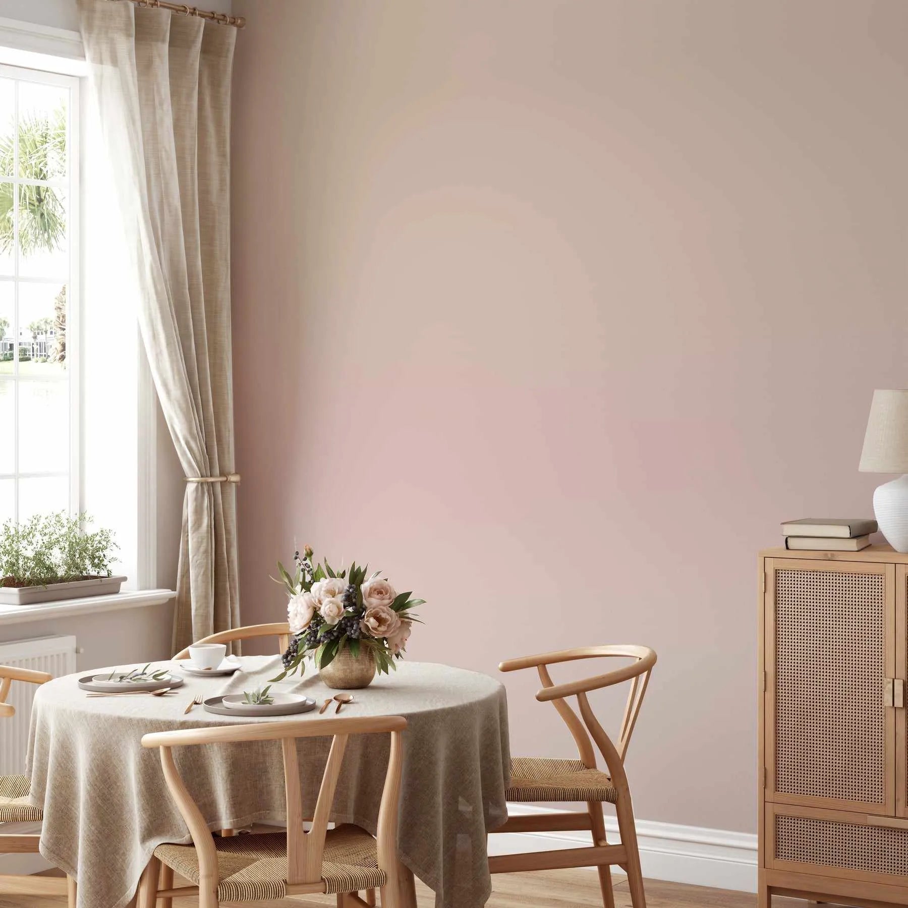 Aura in Pink Sands Wallpaper from Olive et Oriel where you can shop wallpaper and artworks online