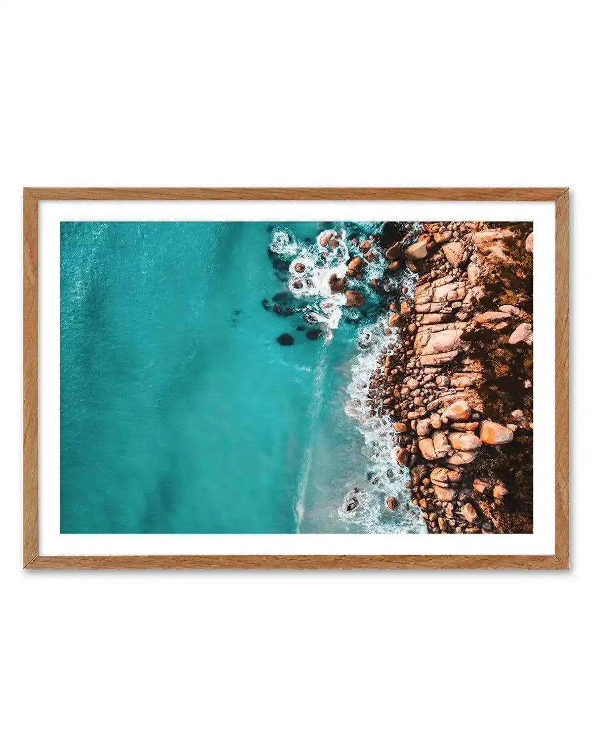 Australian Coast Art Print-PRINT-Olive et Oriel-Olive et Oriel-50x70 cm | 19.6" x 27.5"-Walnut-With White Border-Buy-Australian-Art-Prints-Online-with-Olive-et-Oriel-Your-Artwork-Specialists-Austrailia-Decorate-With-Coastal-Photo-Wall-Art-Prints-From-Our-Beach-House-Artwork-Collection-Fine-Poster-and-Framed-Artwork