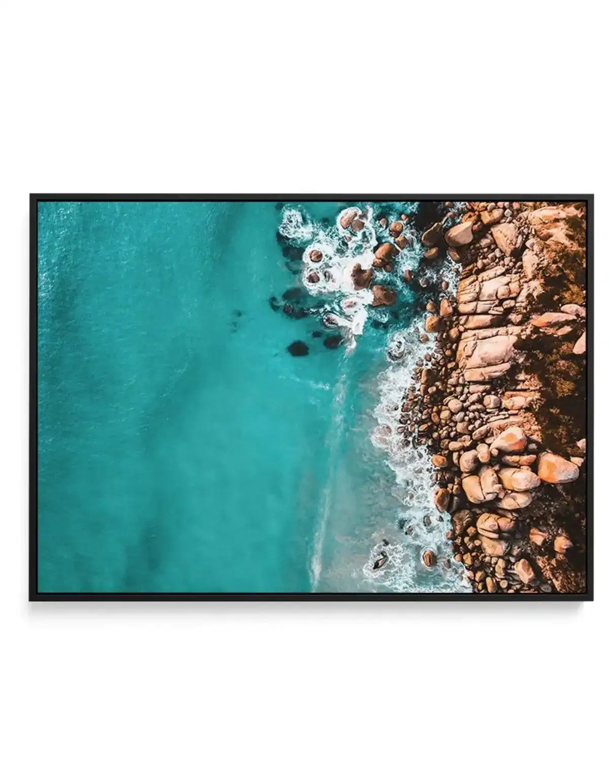 Australian Coast | Framed Canvas-CANVAS-You can shop wall art online with Olive et Oriel for everything from abstract art to fun kids wall art. Our beautiful modern art prints and canvas art are available from large canvas prints to wall art paintings and our proudly Australian artwork collection offers only the highest quality framed large wall art and canvas art Australia - You can buy fashion photography prints or Hampton print posters and paintings on canvas from Olive et Oriel and have them