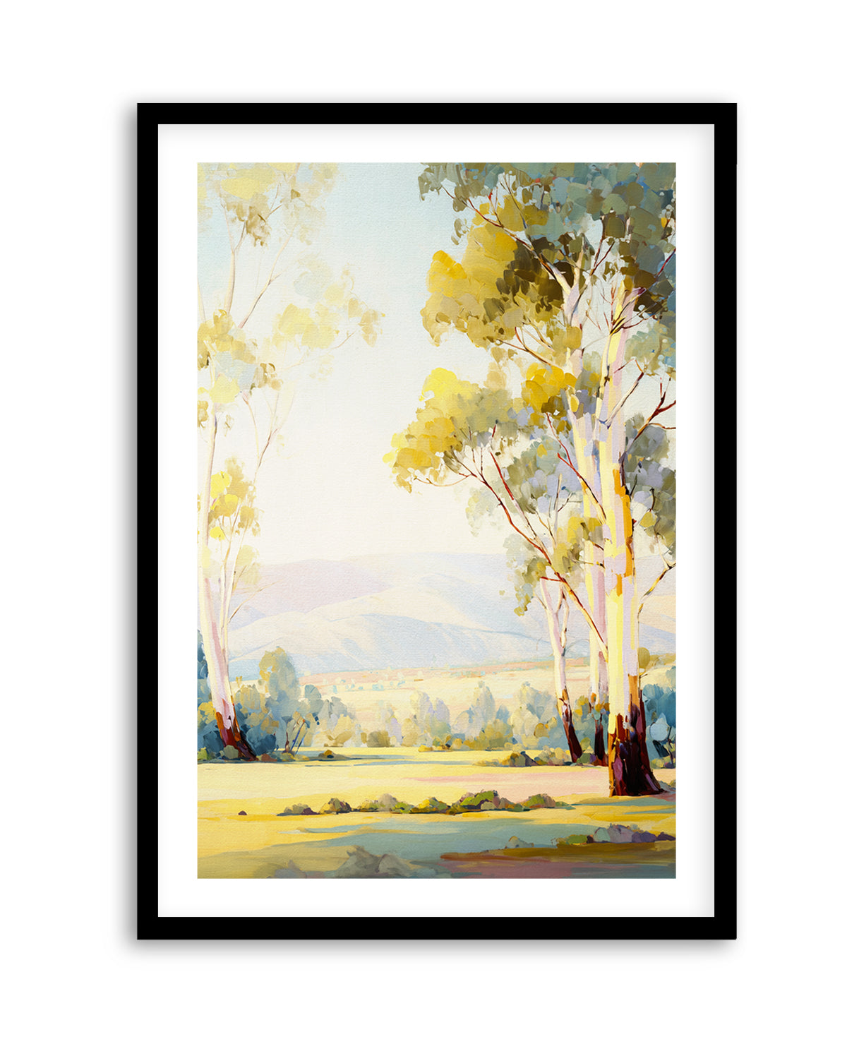 Australian Eucalyptus Trees I | Art Print from Olive et Oriel where you can shop wallpaper and artworks online