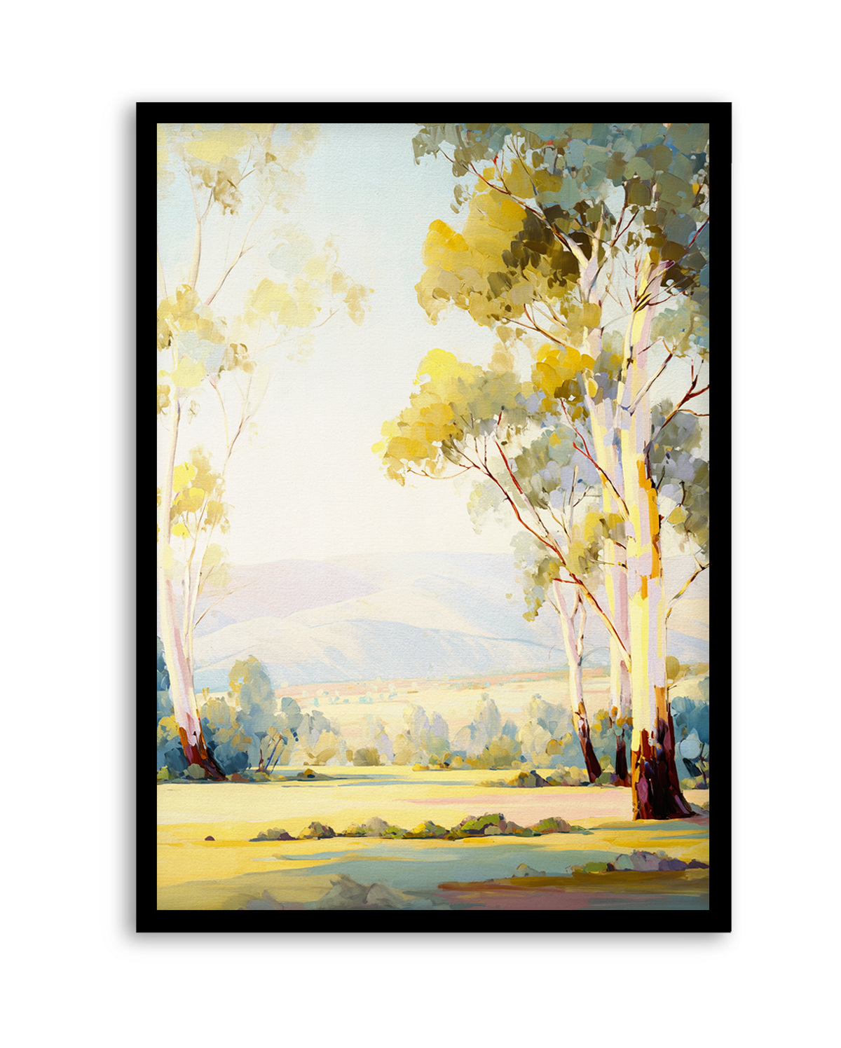 Australian Eucalyptus Trees I | Art Print from Olive et Oriel where you can shop wallpaper and artworks online