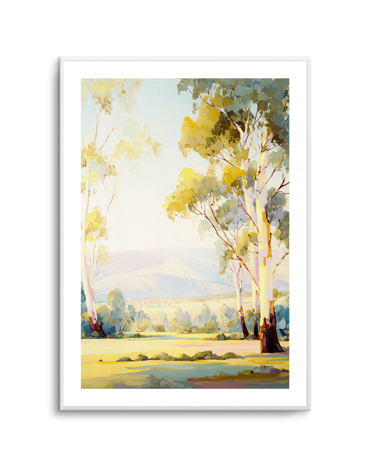 Australian Eucalyptus Trees I | Art Print from Olive et Oriel where you can shop wallpaper and artworks online