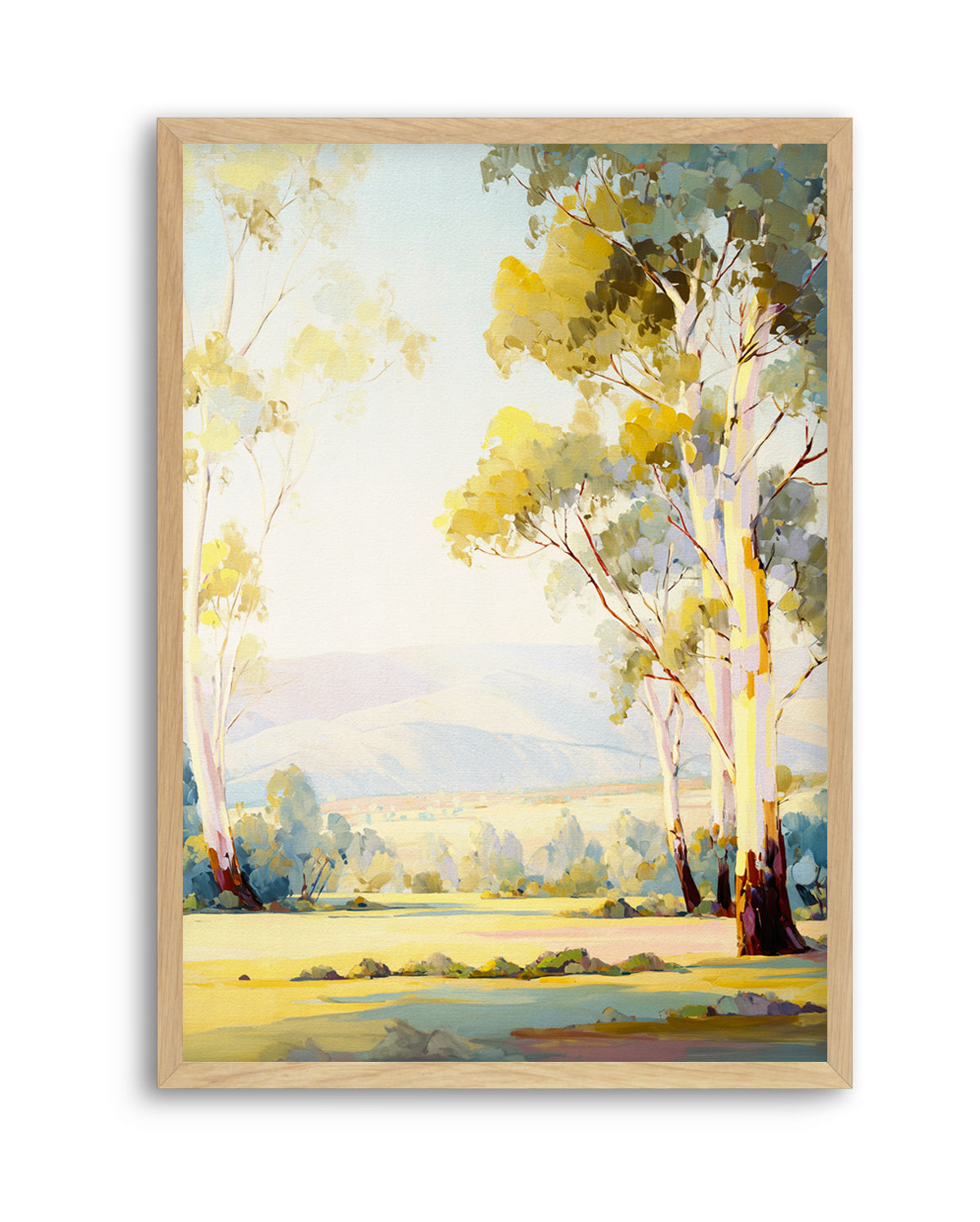 Australian Eucalyptus Trees I | Art Print from Olive et Oriel where you can shop wallpaper and artworks online
