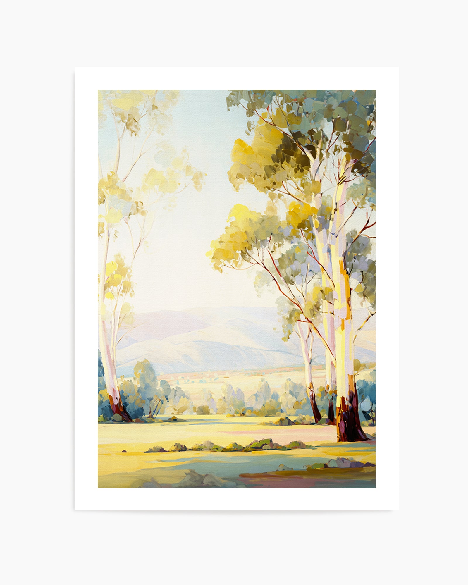 Australian Eucalyptus Trees I | Art Print from Olive et Oriel where you can shop wallpaper and artworks online