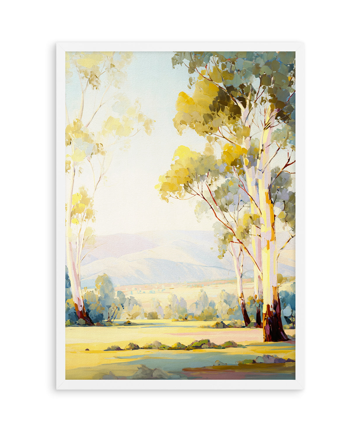 Australian Eucalyptus Trees I | Art Print from Olive et Oriel where you can shop wallpaper and artworks online