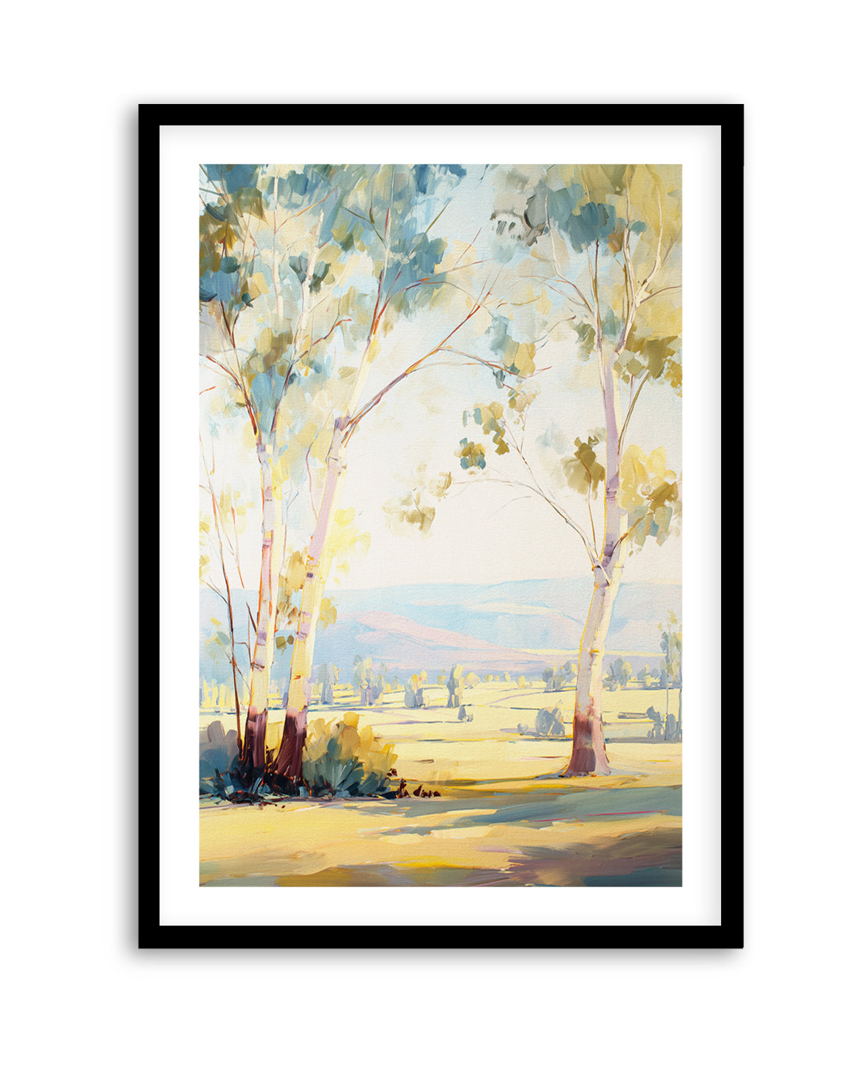 Australian Eucalyptus Trees II | Art Print from Olive et Oriel where you can shop wallpaper and artworks online