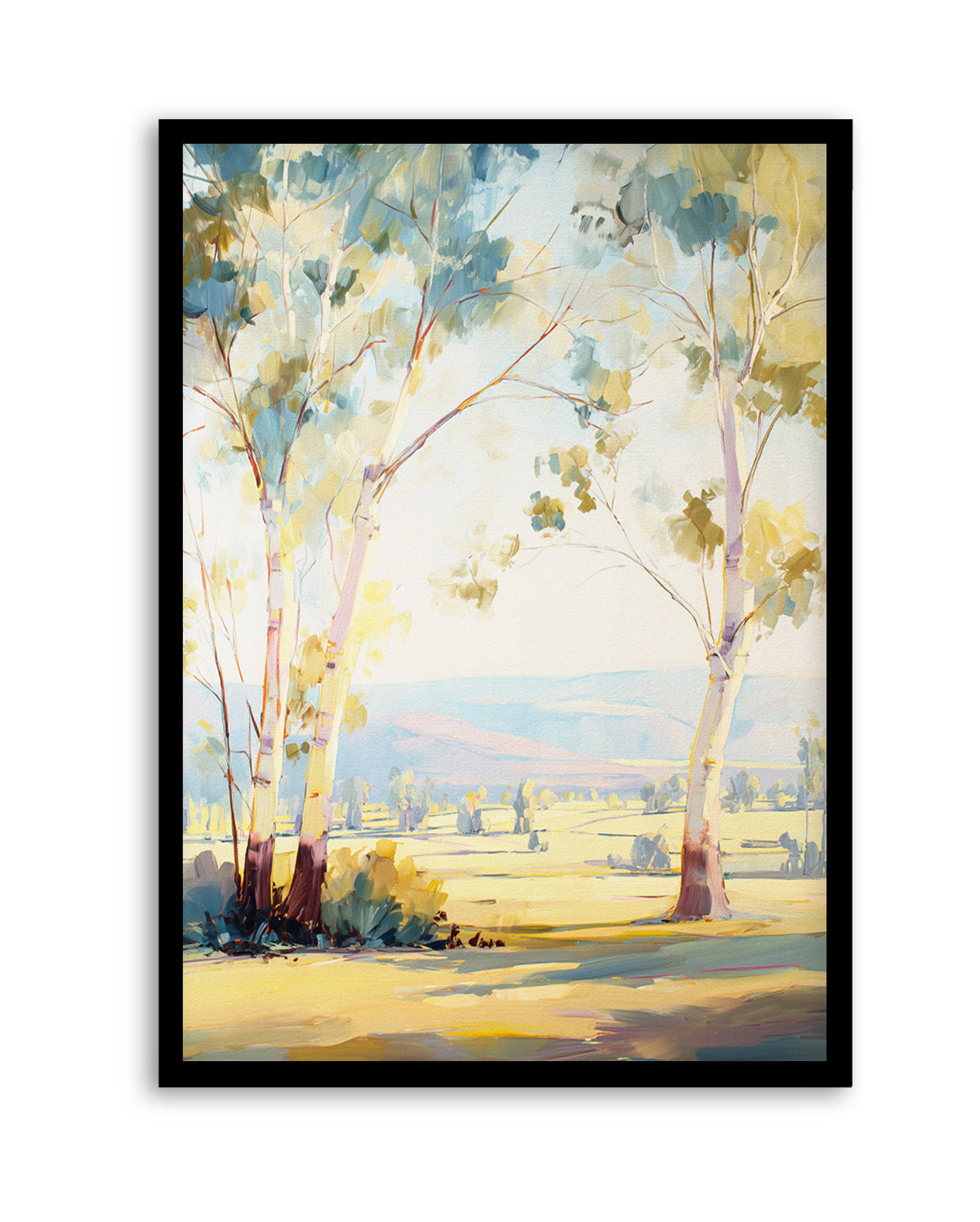 Australian Eucalyptus Trees II | Art Print from Olive et Oriel where you can shop wallpaper and artworks online