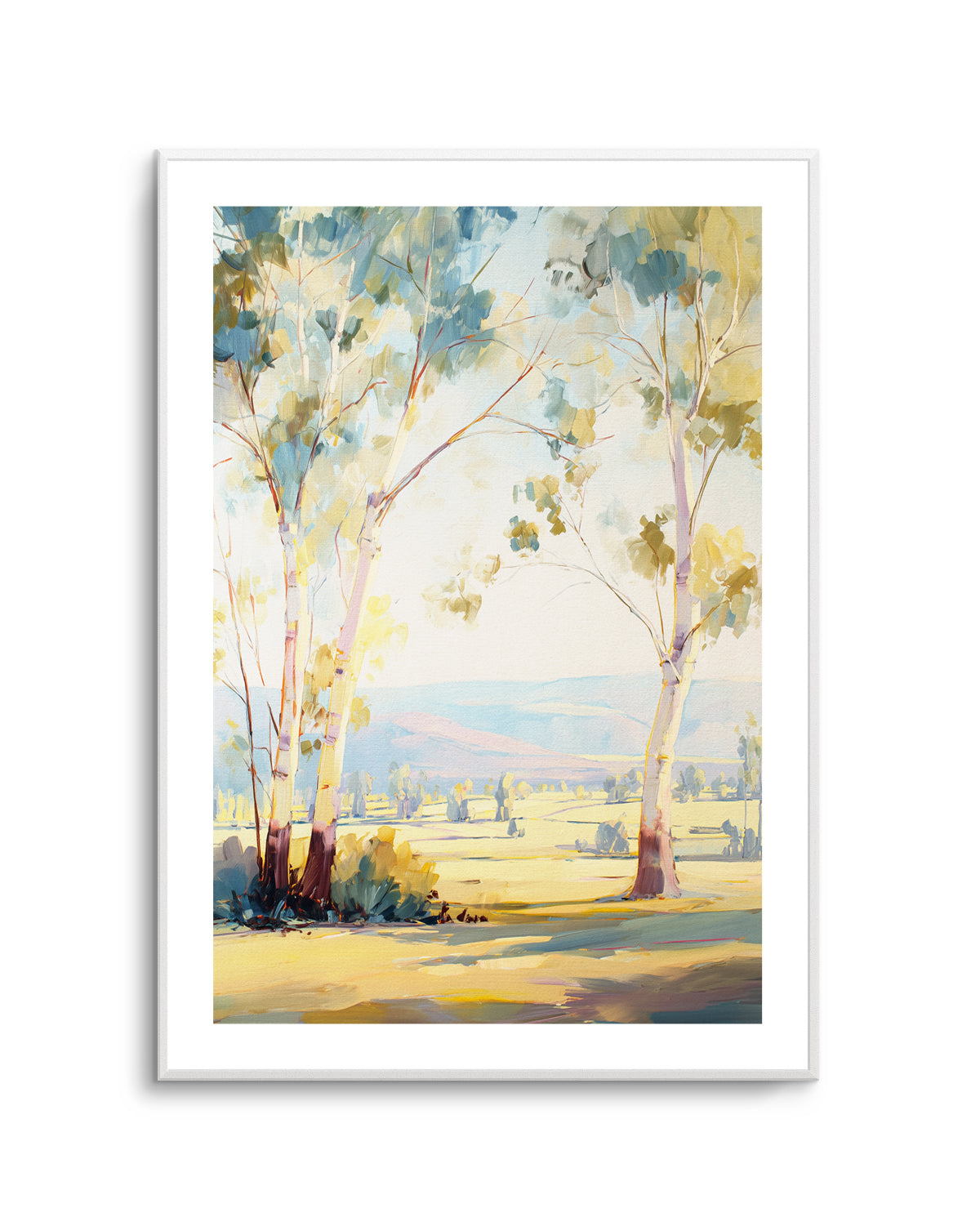 Australian Eucalyptus Trees II | Art Print from Olive et Oriel where you can shop wallpaper and artworks online