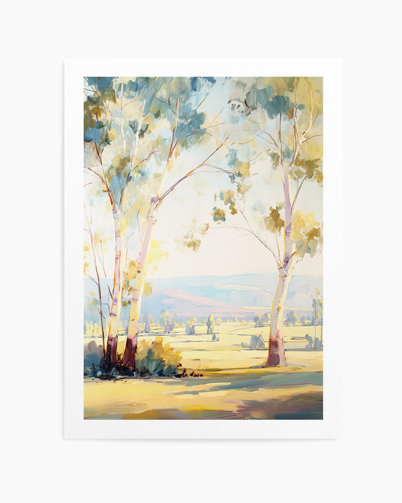 Australian Eucalyptus Trees II | Art Print from Olive et Oriel where you can shop wallpaper and artworks online