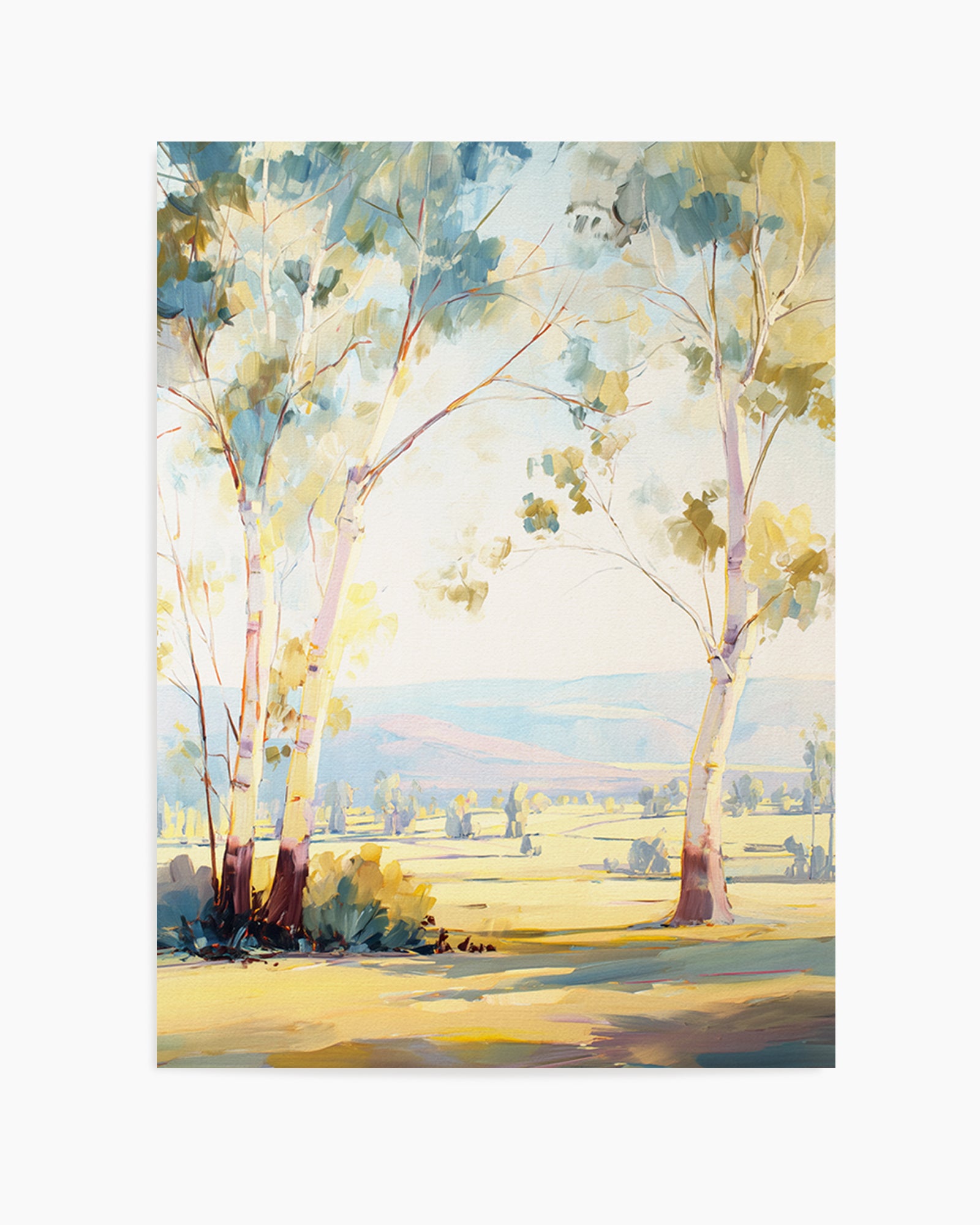 Australian Eucalyptus Trees II | Art Print from Olive et Oriel where you can shop wallpaper and artworks online