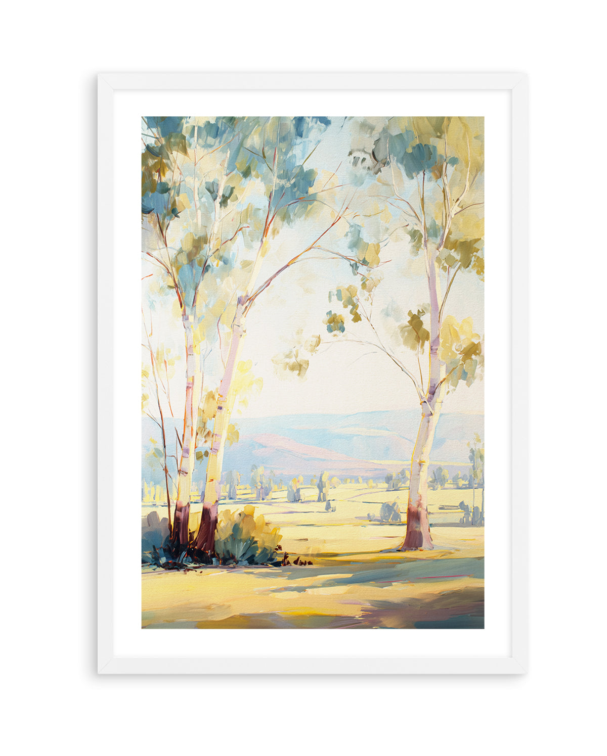Australian Eucalyptus Trees II | Art Print from Olive et Oriel where you can shop wallpaper and artworks online