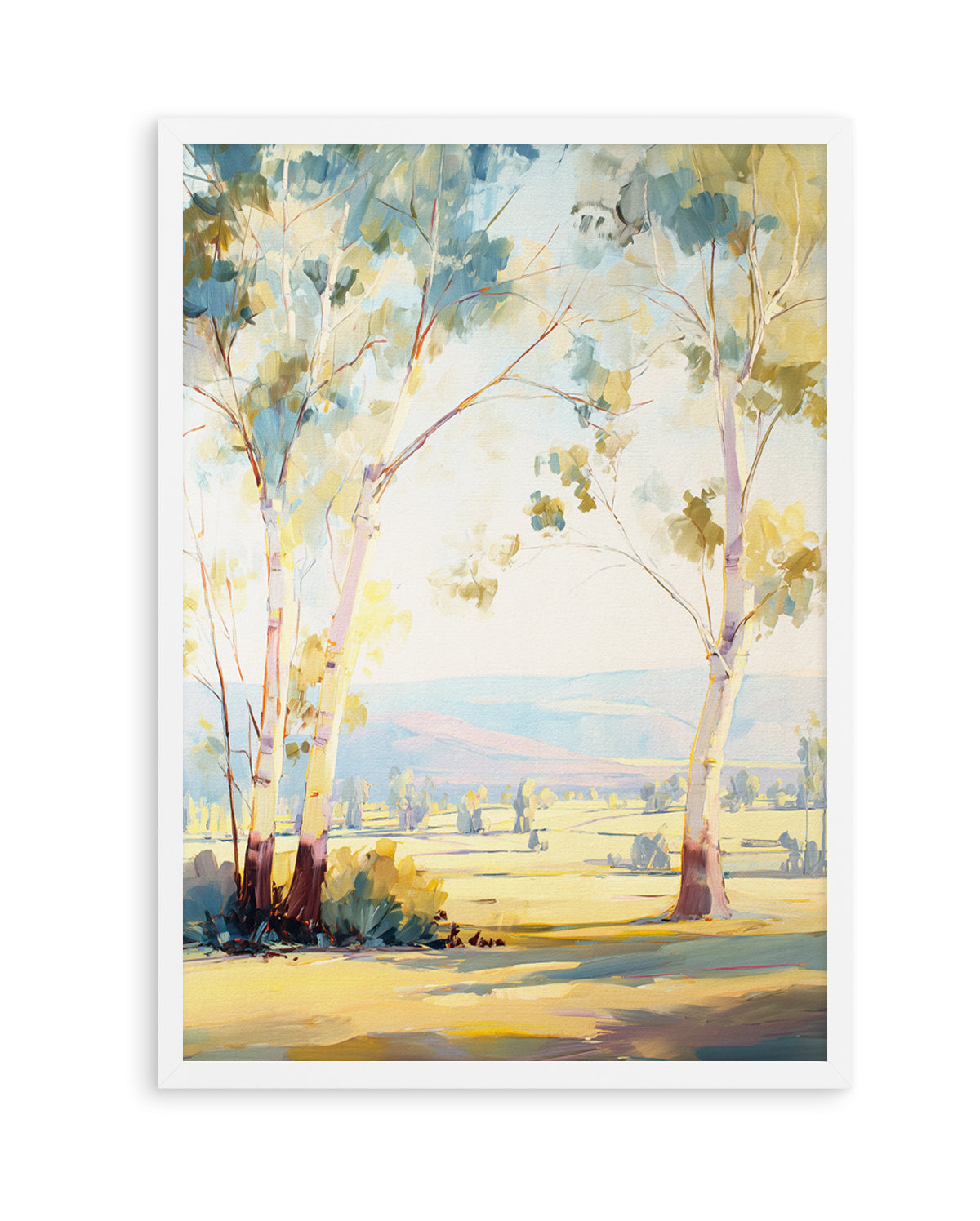 Australian Eucalyptus Trees II | Art Print from Olive et Oriel where you can shop wallpaper and artworks online