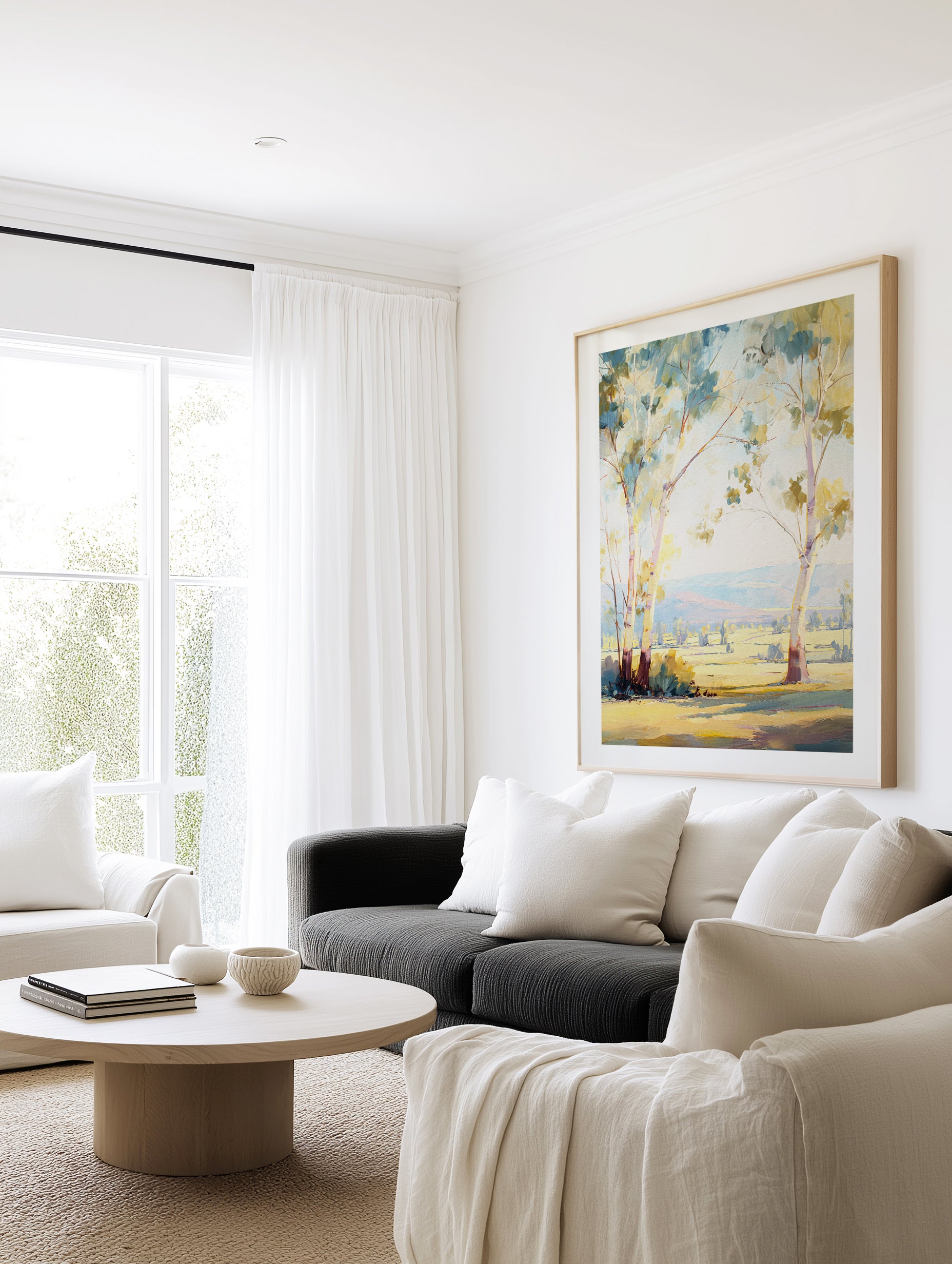 Australian Eucalyptus Trees II | Art Print from Olive et Oriel where you can shop wallpaper and artworks online