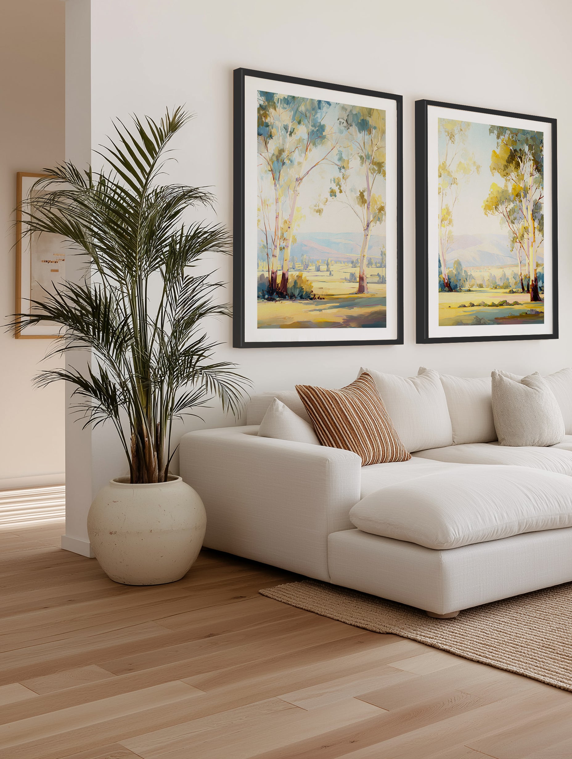 Australian Eucalyptus Trees II | Art Print from Olive et Oriel where you can shop wallpaper and artworks online