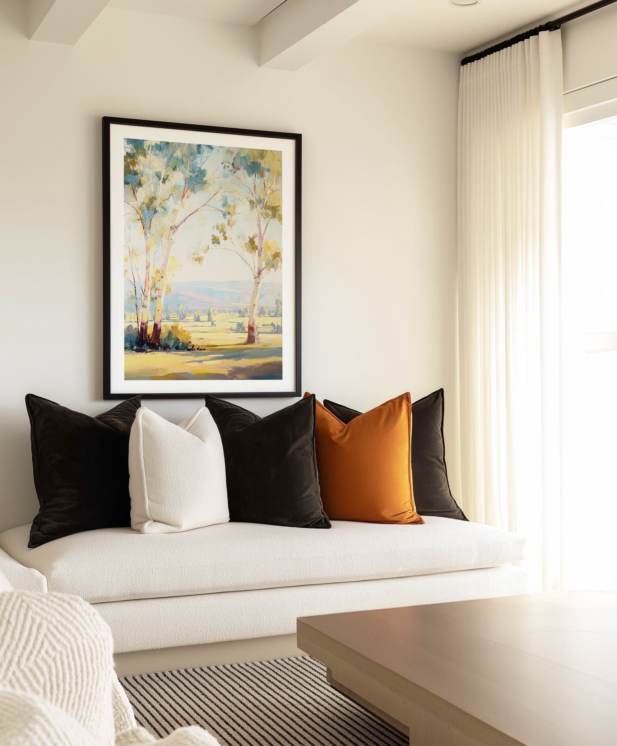 Australian Eucalyptus Trees II | Art Print from Olive et Oriel where you can shop wallpaper and artworks online