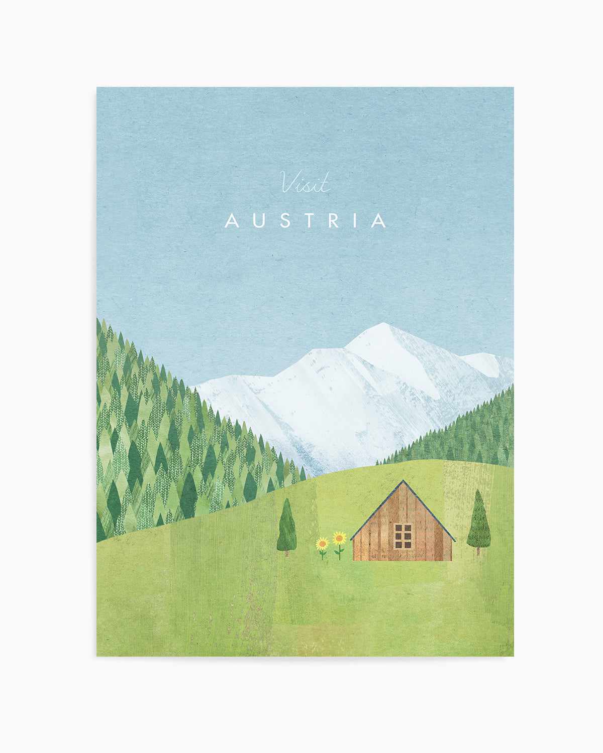 Austria by Henry Rivers Art Print