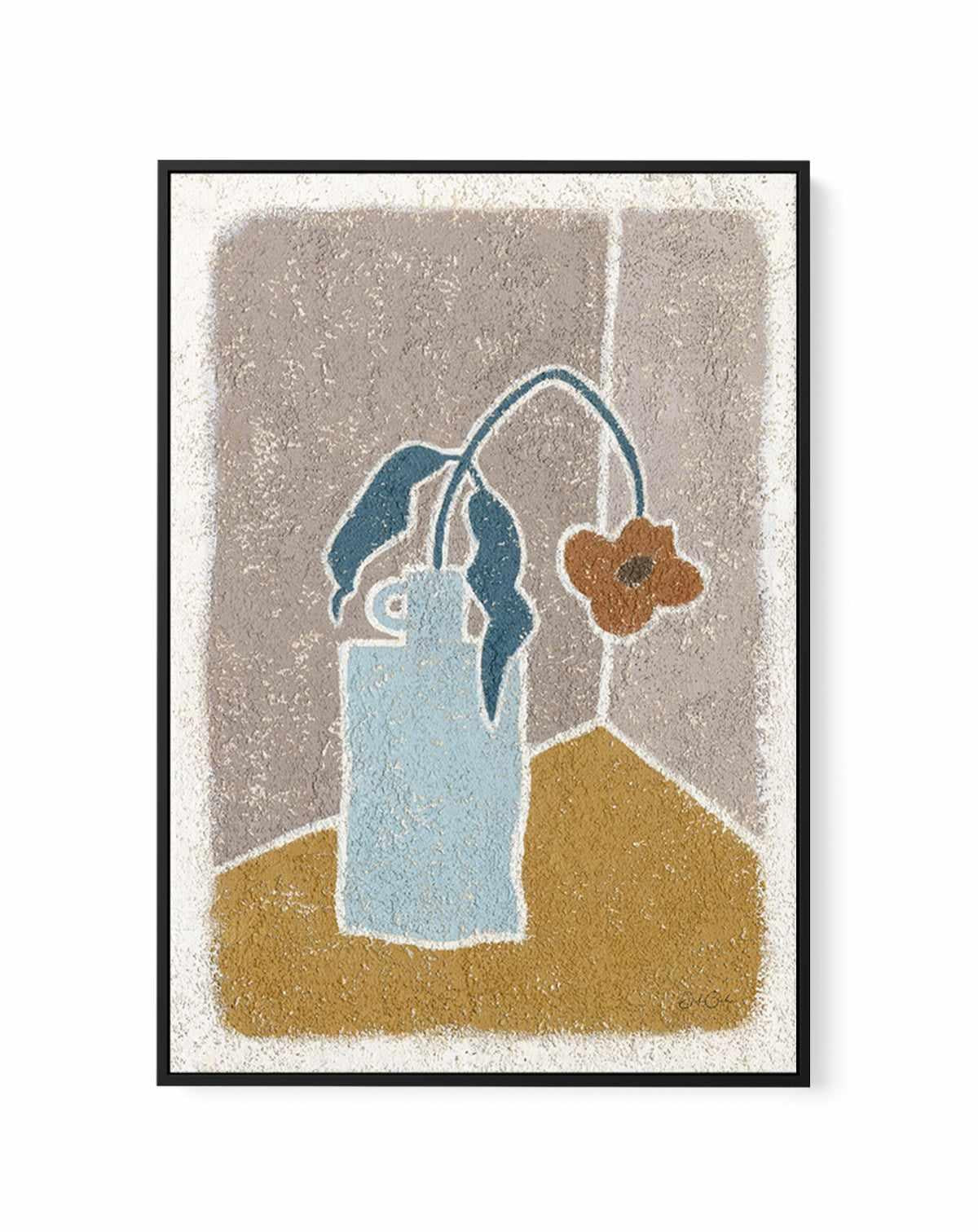 Autumn in a Vase by Julie Celina | Framed Canvas Art Print from Olive et Oriel where you can shop wallpaper and artworks online