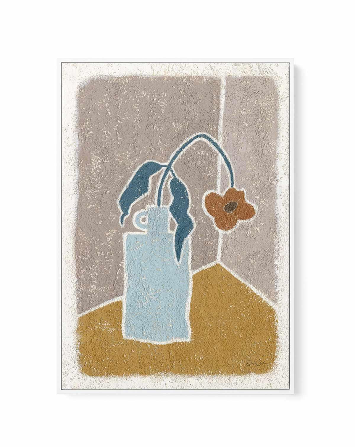 Autumn in a Vase by Julie Celina | Framed Canvas Art Print from Olive et Oriel where you can shop wallpaper and artworks online