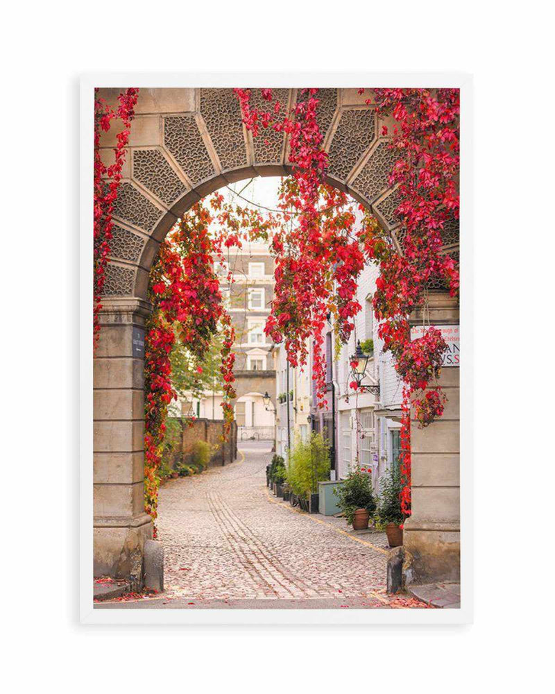 Autumn Archway, London Art Print