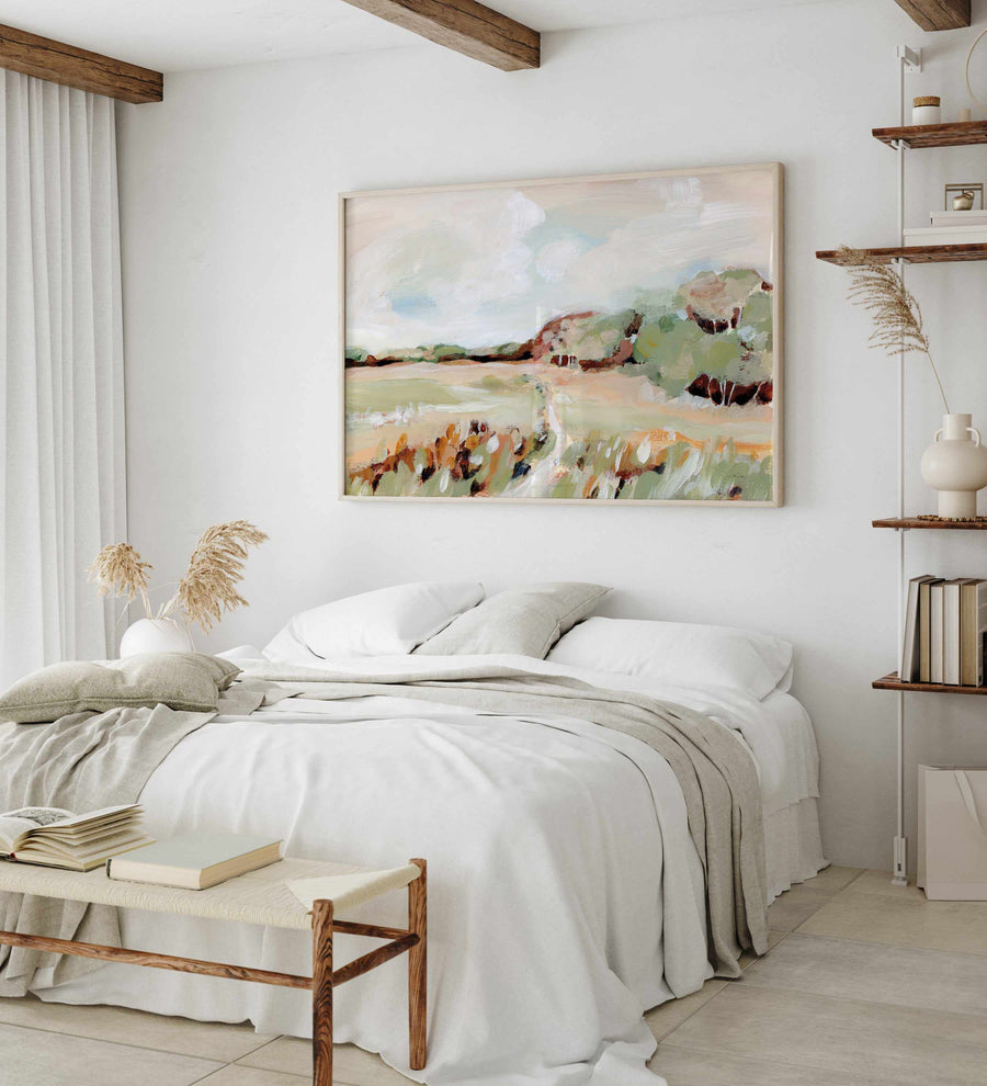 Autumn Breeze | Art Print from Olive et Oriel where you can shop wallpaper and artworks online