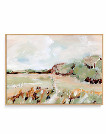 Autumn Breeze | Framed Canvas Art Print from Olive et Oriel where you can shop wallpaper and artworks online