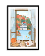 Autumn Cottage by Petra Lizde | Art Print