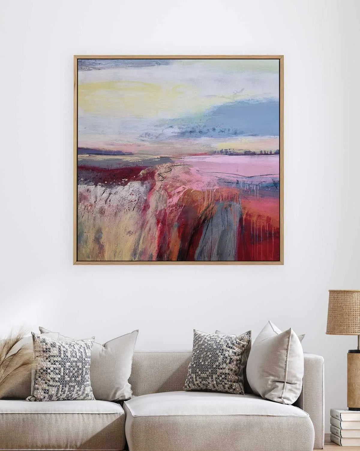 Autumn Dreaming by Andrew Kinmont | Framed Canvas Art Print from Olive et Oriel where you can shop wallpaper and artworks online