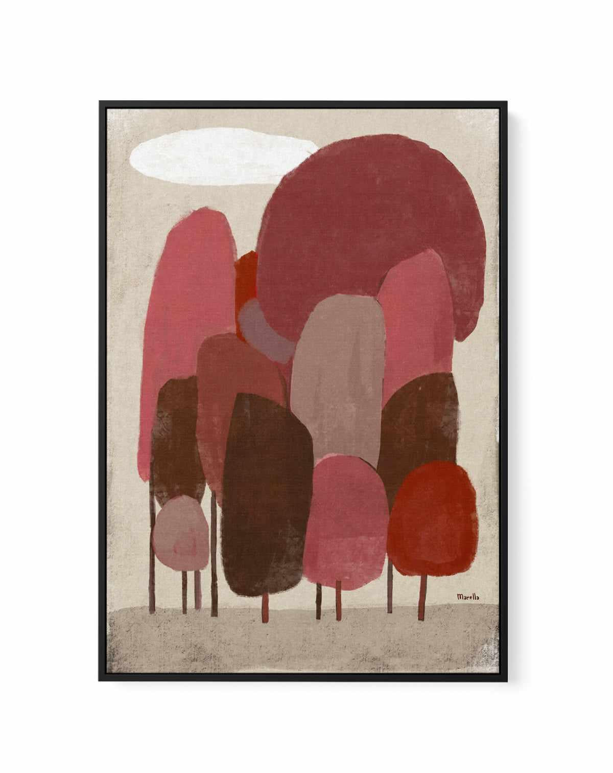 Autumn Forest by Marco Marella | Framed Canvas Art Print from Olive et Oriel where you can shop wallpaper and artworks online