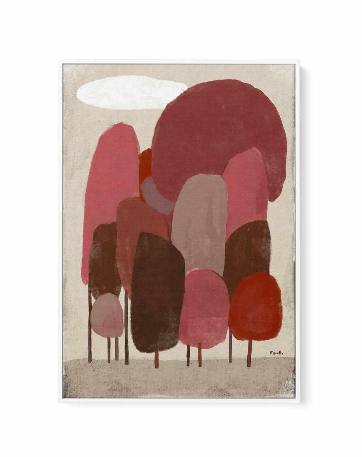Autumn Forest by Marco Marella | Framed Canvas Art Print from Olive et Oriel where you can shop wallpaper and artworks online