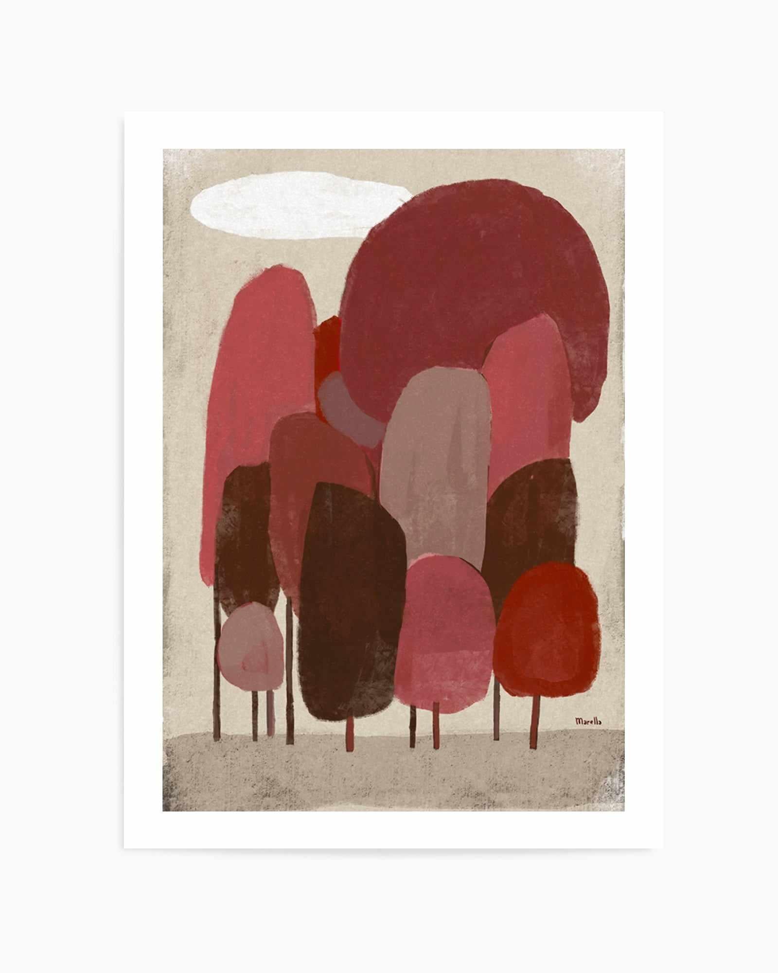 Autumn Forest by Marco Marella | Art Print from Olive et Oriel where you can shop wallpaper and artworks online