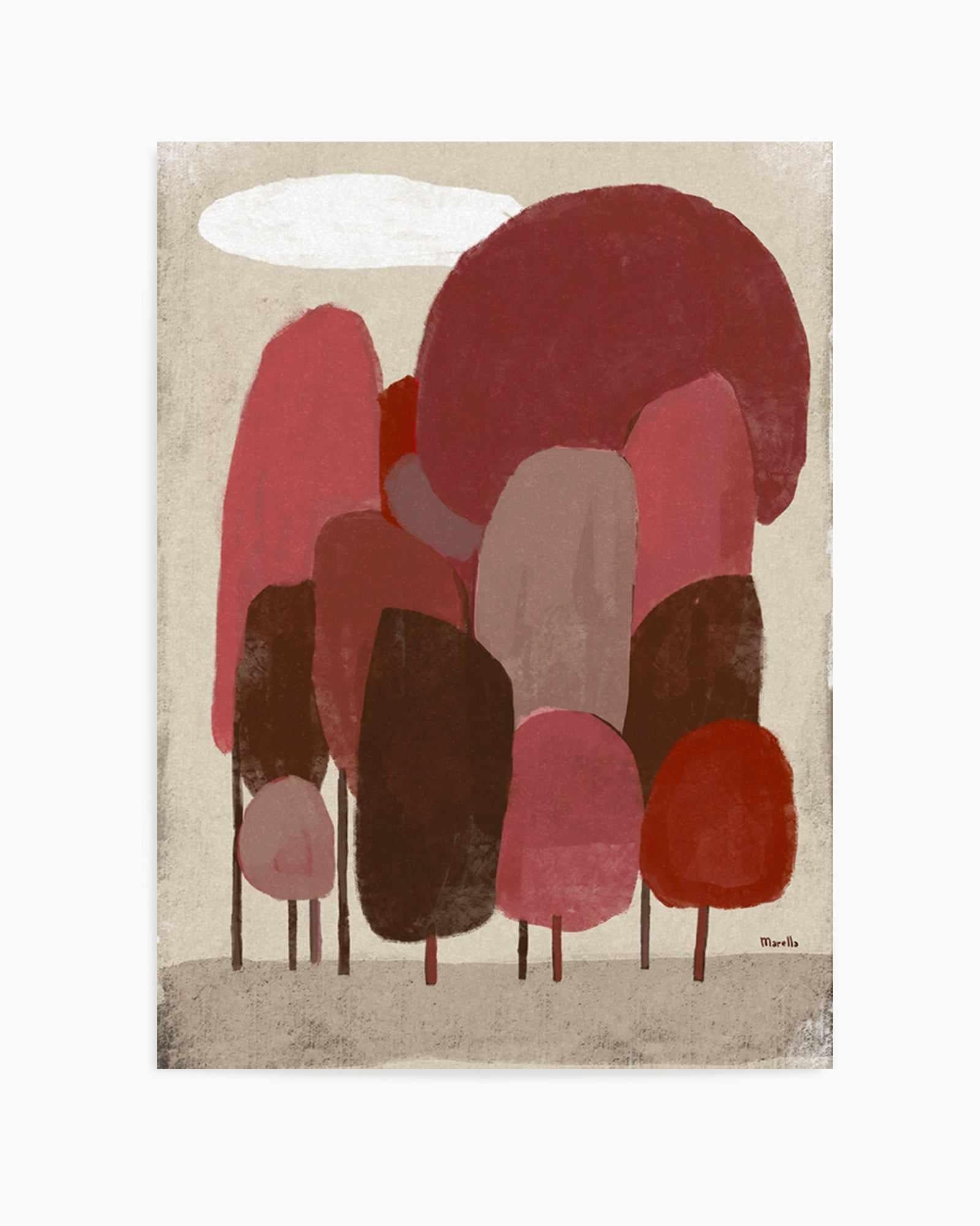 Autumn Forest by Marco Marella | Art Print from Olive et Oriel where you can shop wallpaper and artworks online