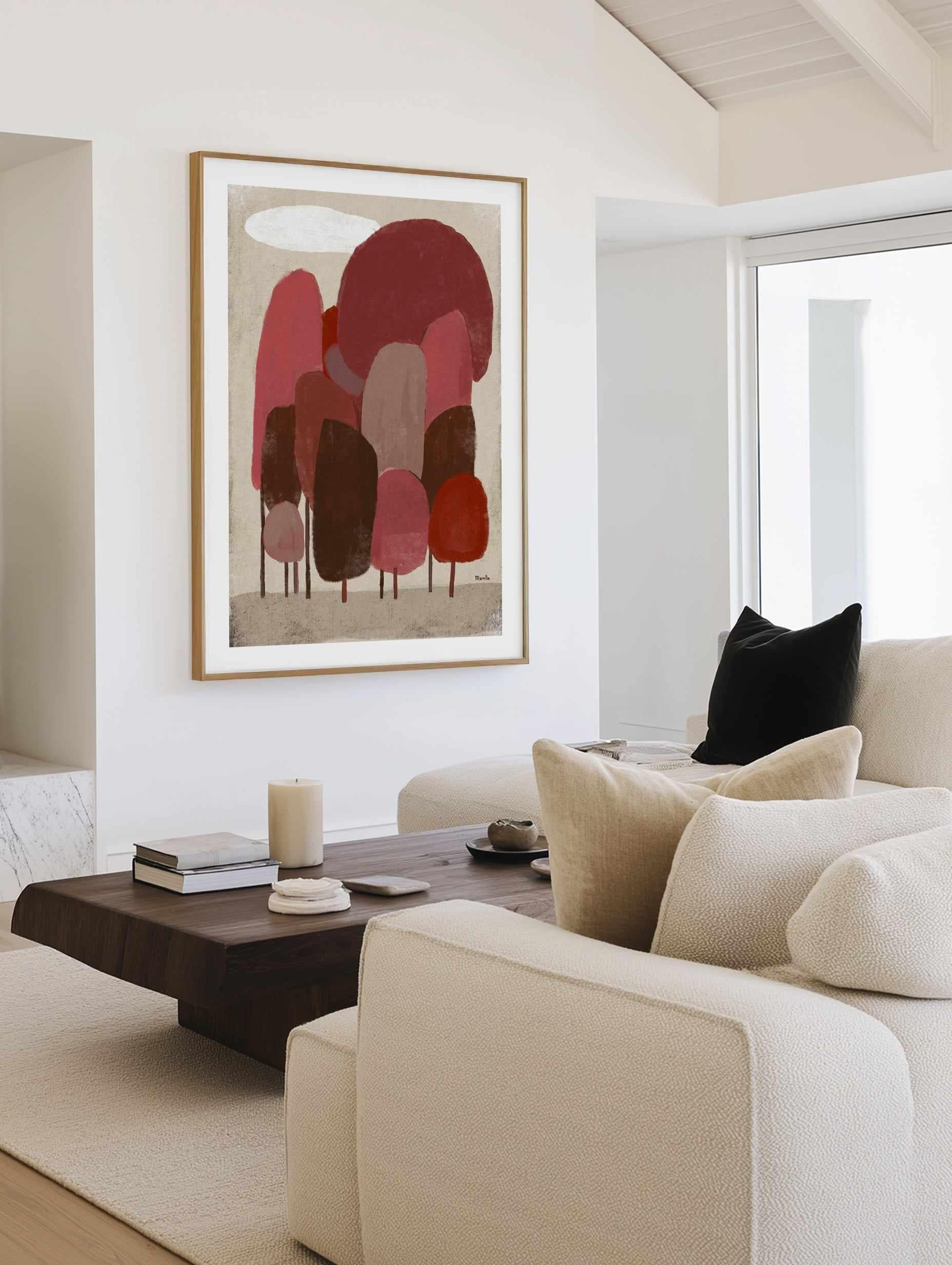 Autumn Forest by Marco Marella | Art Print from Olive et Oriel where you can shop wallpaper and artworks online