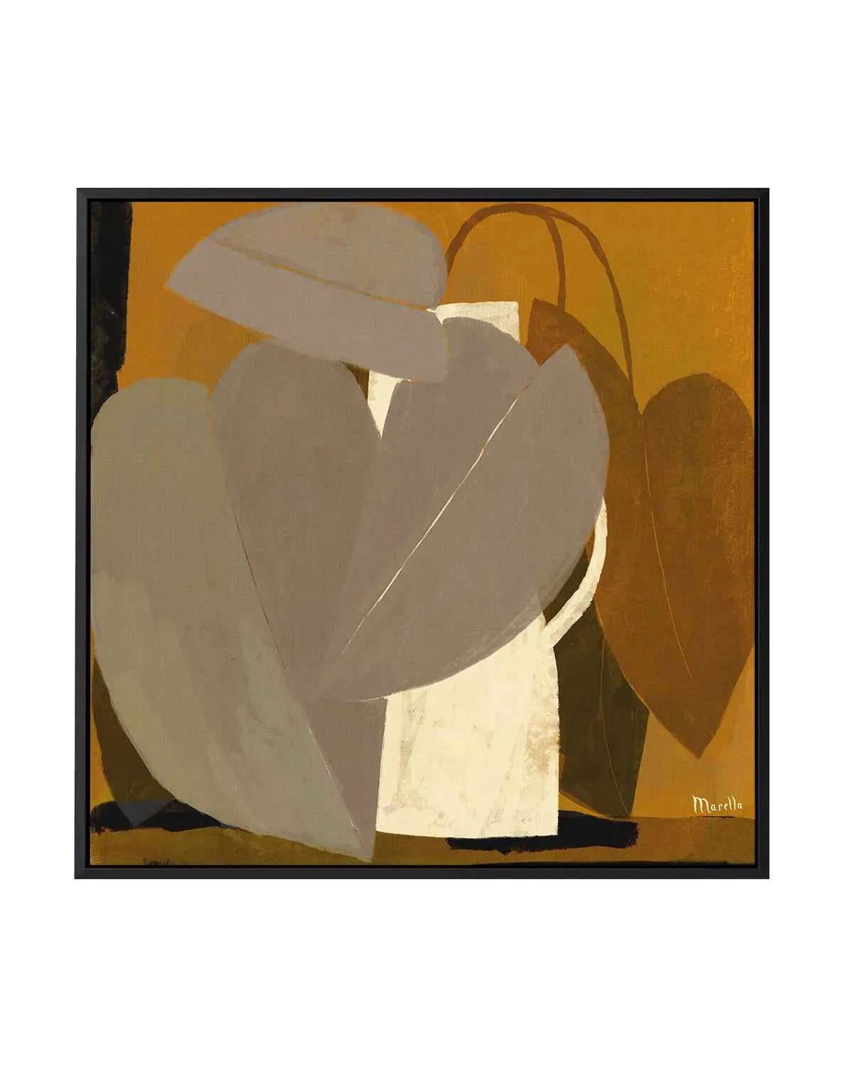 Autumn Leaves by Marco Marella | Framed Canvas Art Print from Olive et Oriel where you can shop wallpaper and artworks online
