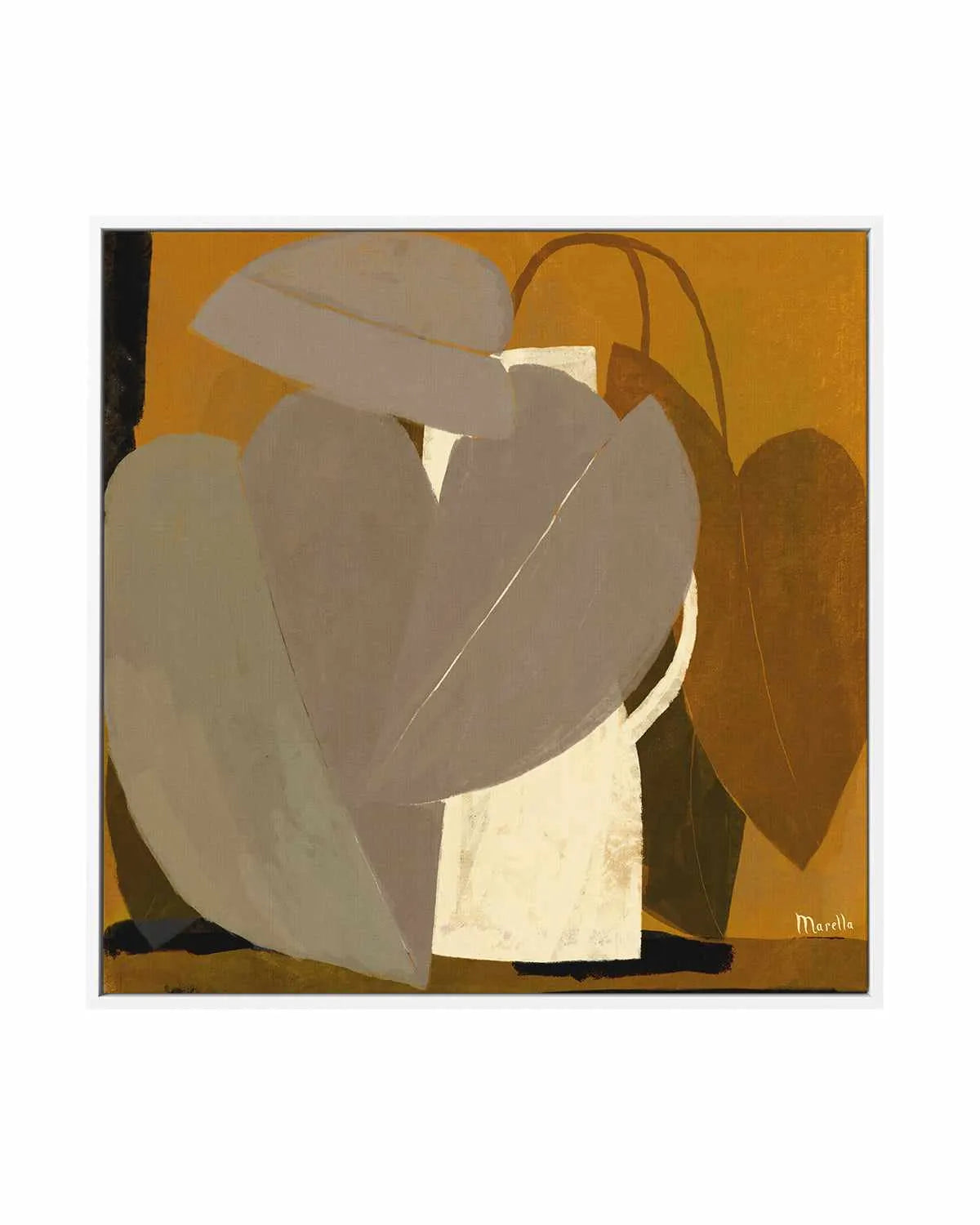 Autumn Leaves by Marco Marella | Framed Canvas Art Print from Olive et Oriel where you can shop wallpaper and artworks online