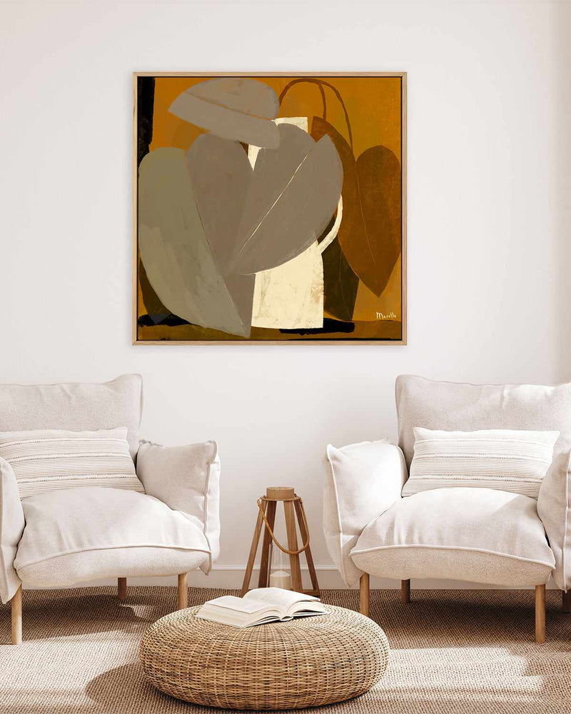 Autumn Leaves by Marco Marella | Framed Canvas Art Print