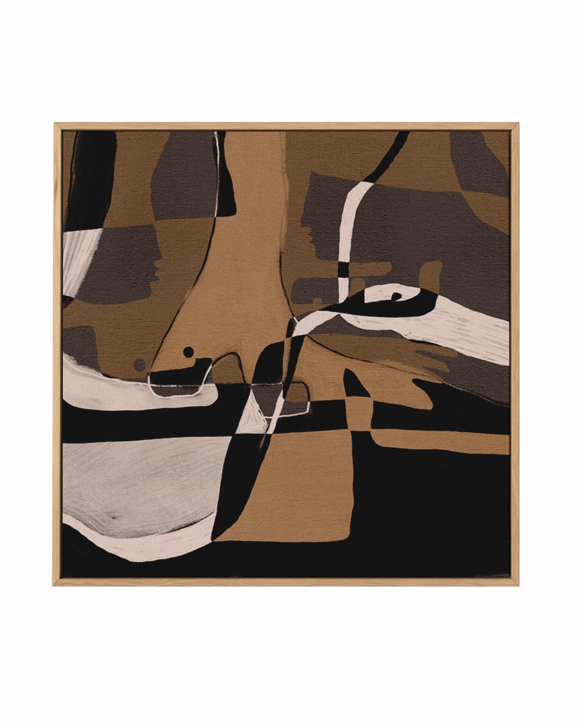 Awakening 1 by Shatha Al Dafai | Framed Canvas Art Print from Olive et Oriel where you can shop wallpaper and artworks online