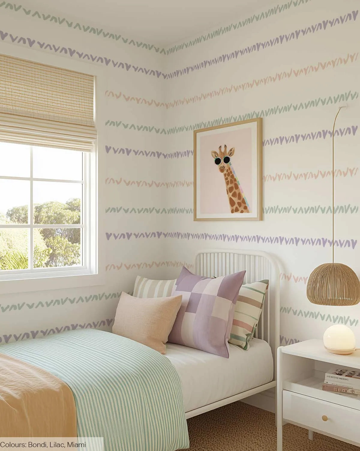 Aztec V Wall Decal Set from Olive et Oriel where you can shop wallpaper and artworks online