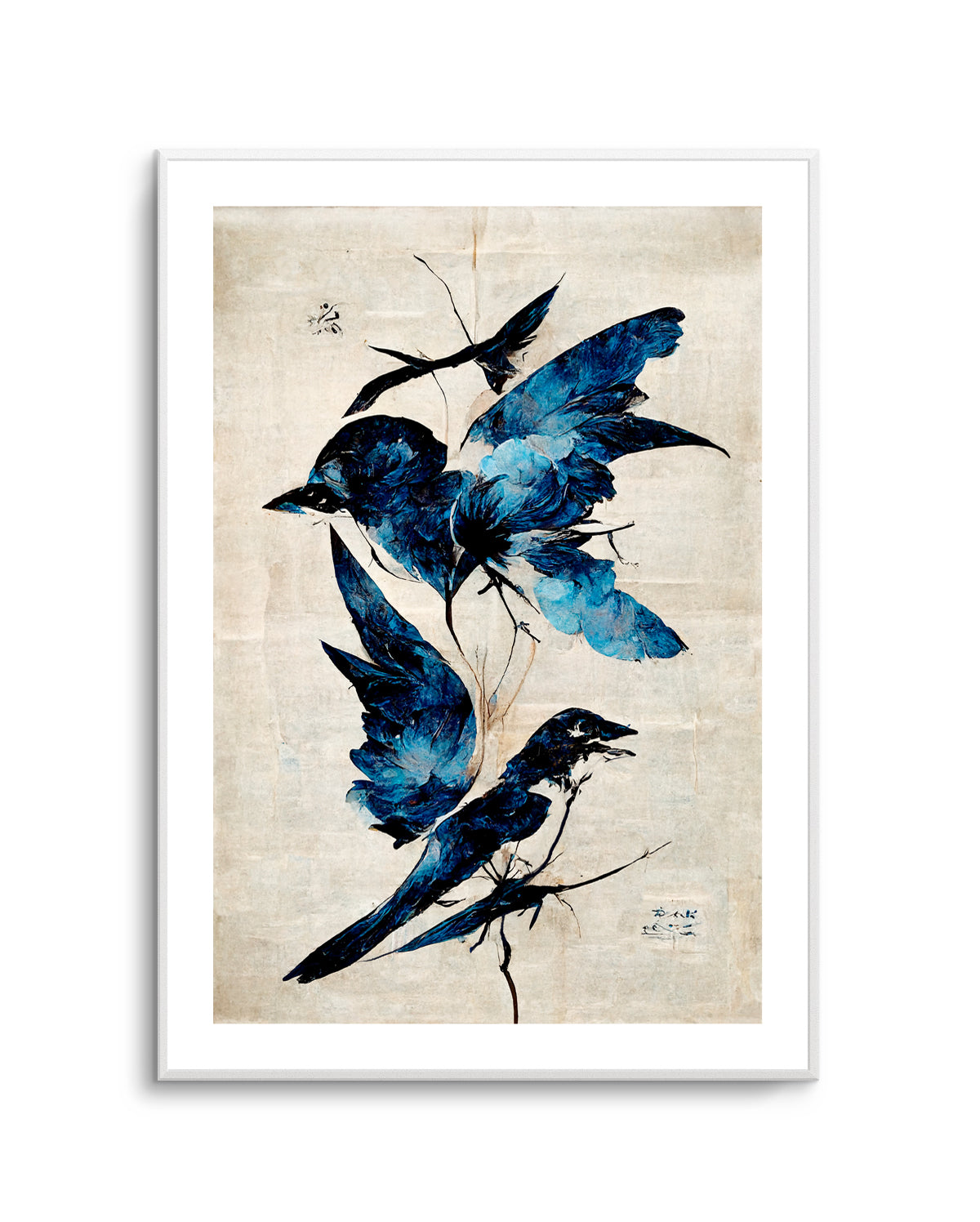 Azure Flight by Treechild | Art Print