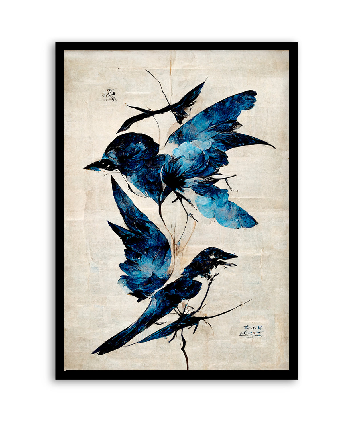 Azure Flight by Treechild | Art Print