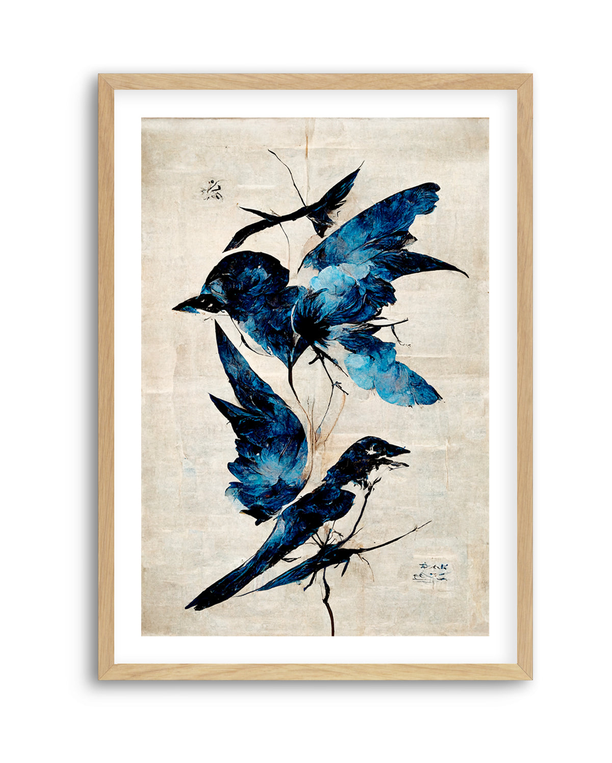 Azure Flight by Treechild | Art Print