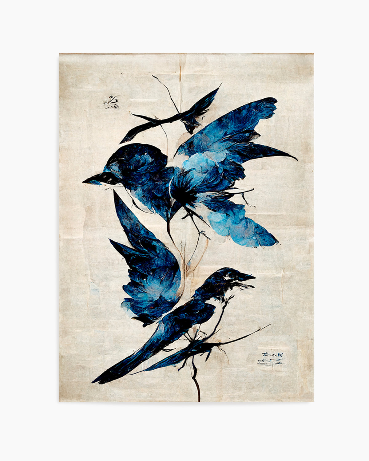 Azure Flight by Treechild | Art Print