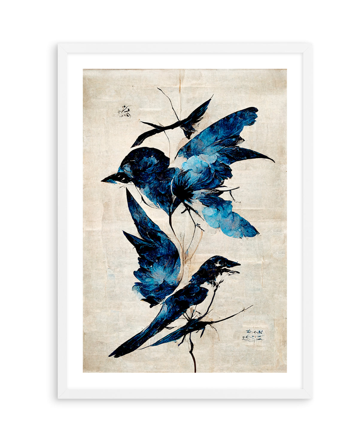 Azure Flight by Treechild | Art Print