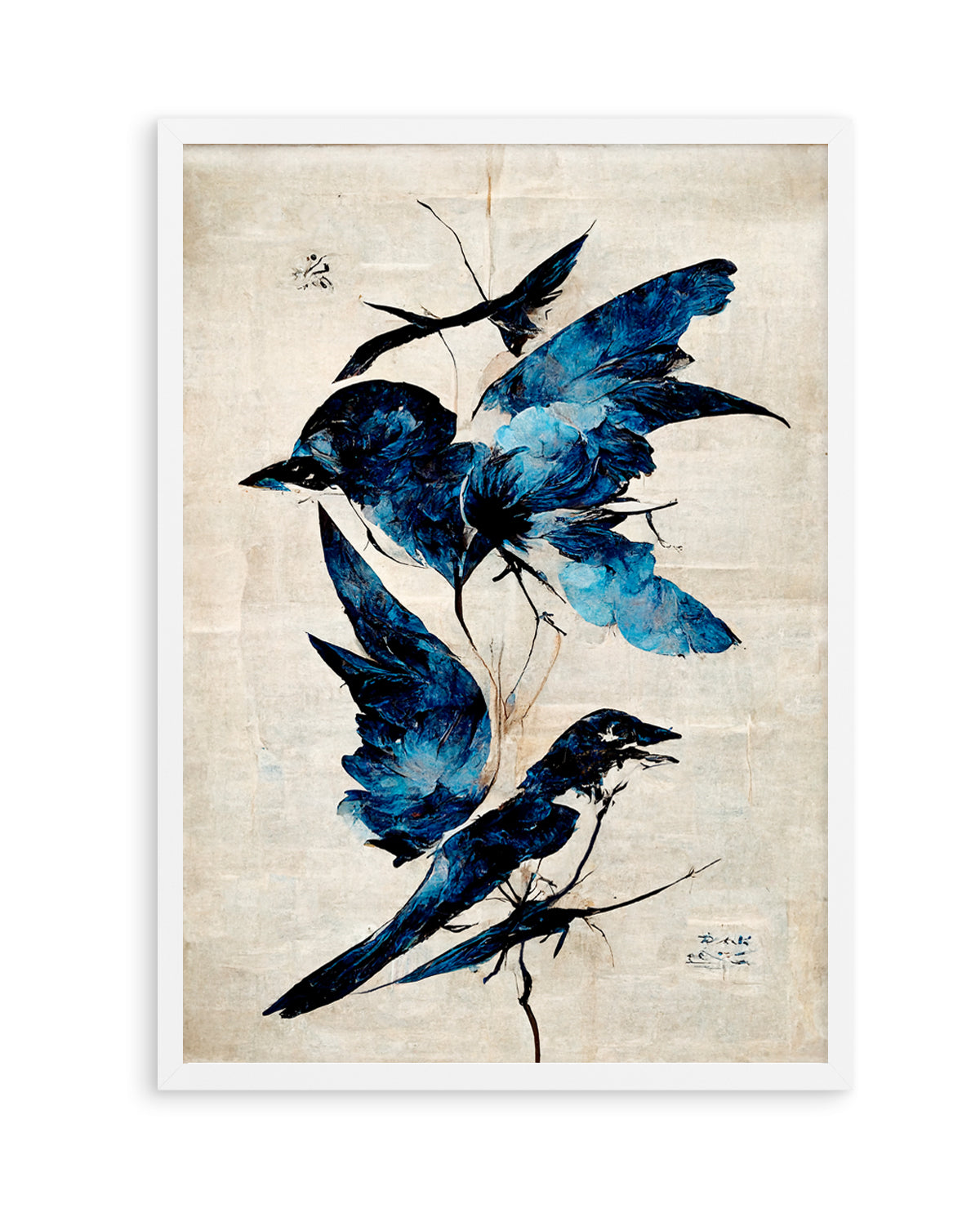 Azure Flight by Treechild | Art Print