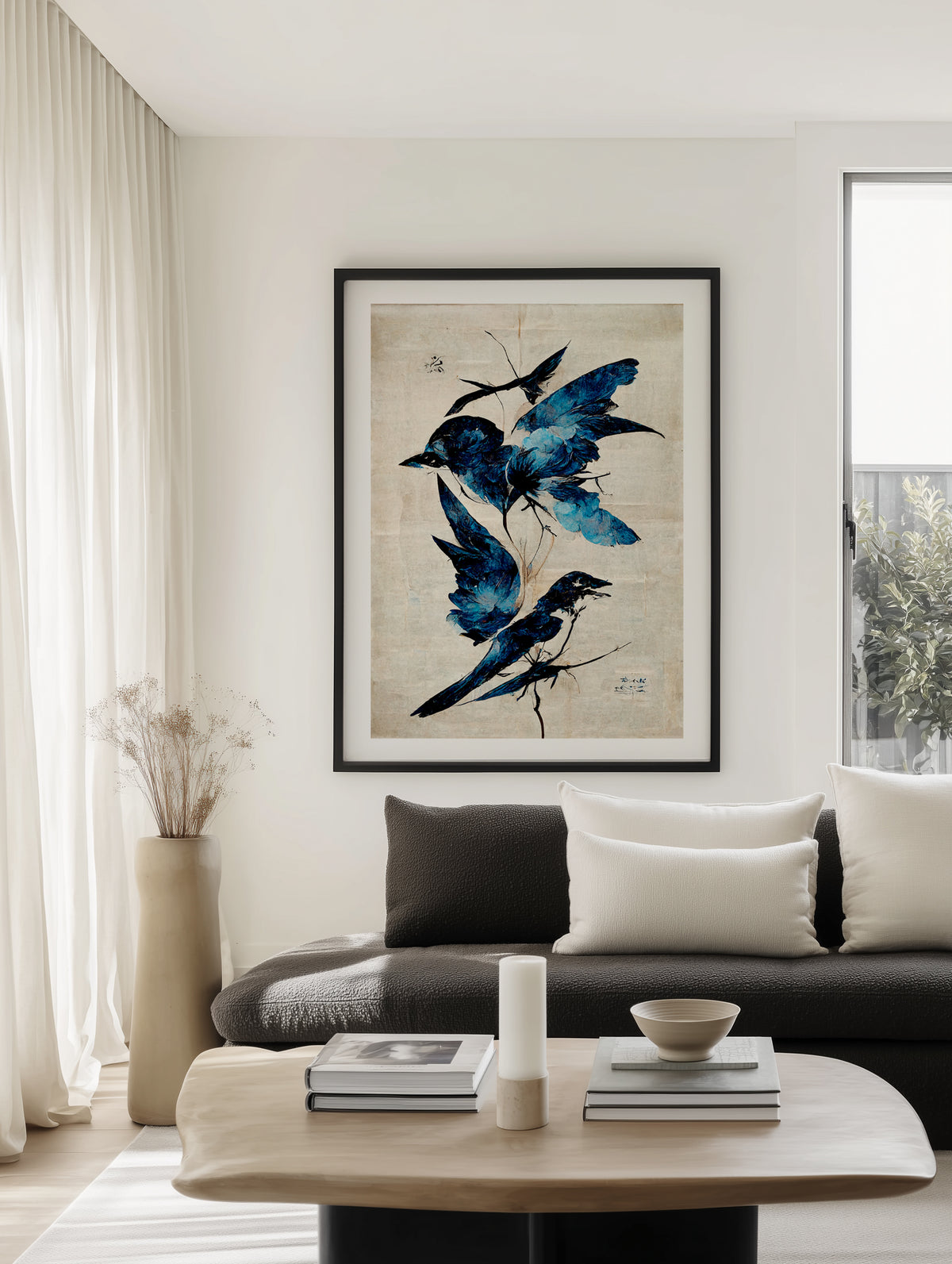 Azure Flight by Treechild | Art Print