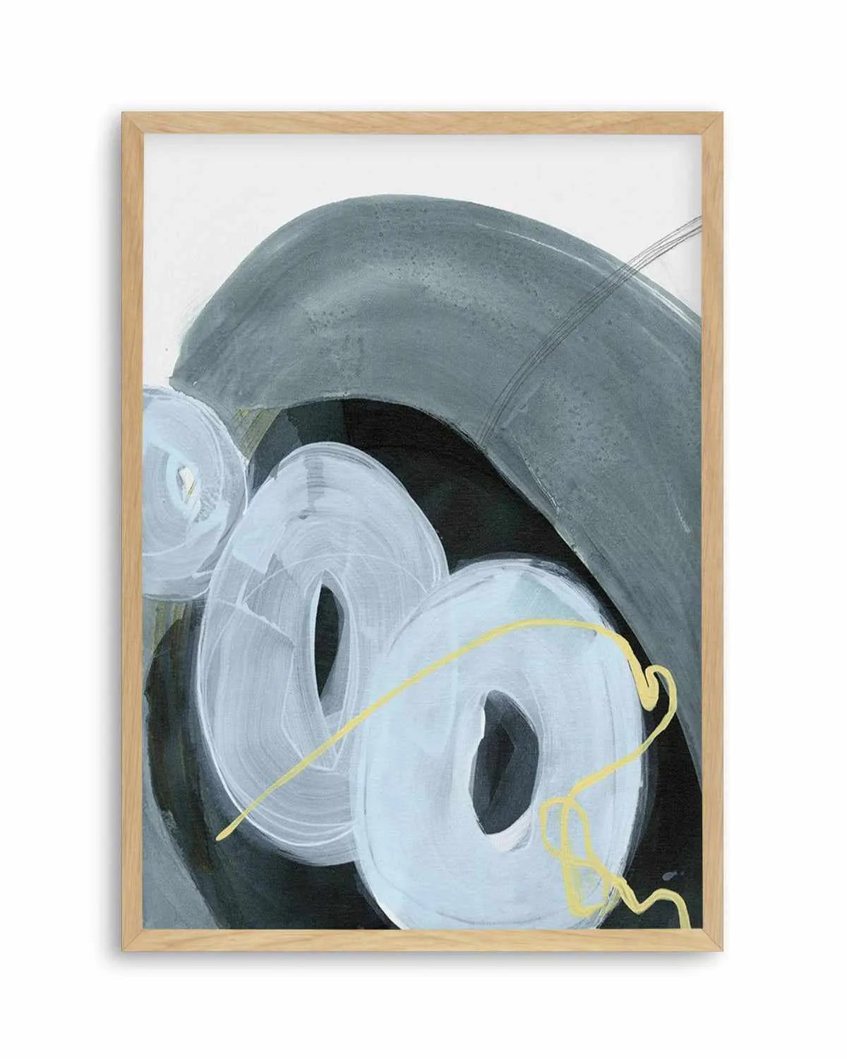 Azure Luxe I by Kirsta Benedetti Art Print from Olive et Oriel where you can shop wallpaper and artworks online