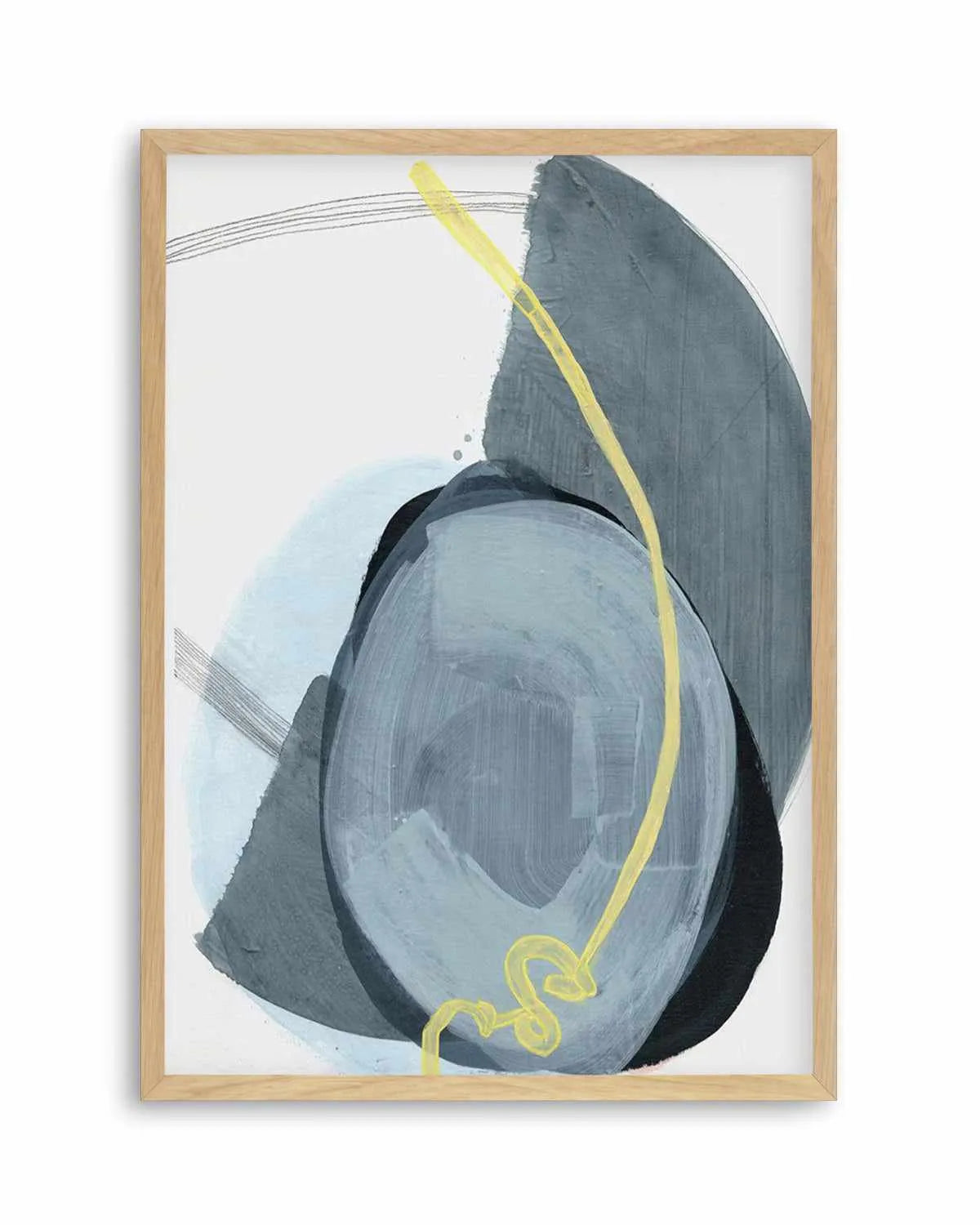 Azure Luxe II by Kirsta Benedetti Art Print from Olive et Oriel where you can shop wallpaper and artworks online