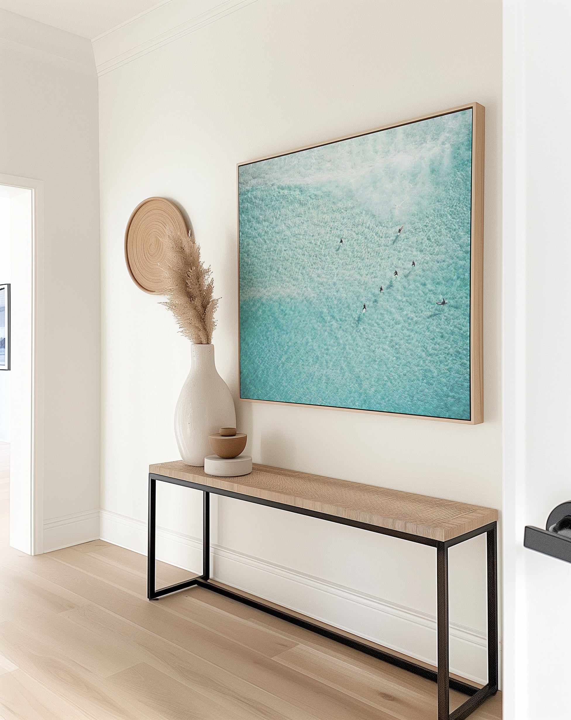 Azure Waters, Bondi | Framed Canvas Art Print