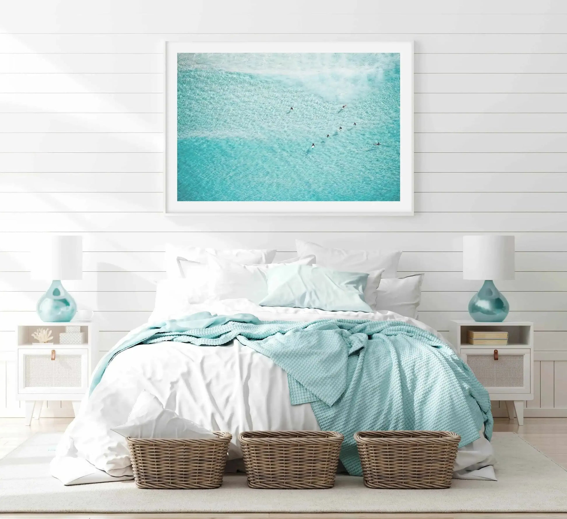 Azure Waters, Bondi Art Print-PRINT-Olive et Oriel-Olive et Oriel-Buy-Australian-Art-Prints-Online-with-Olive-et-Oriel-Your-Artwork-Specialists-Austrailia-Decorate-With-Coastal-Photo-Wall-Art-Prints-From-Our-Beach-House-Artwork-Collection-Fine-Poster-and-Framed-Artwork
