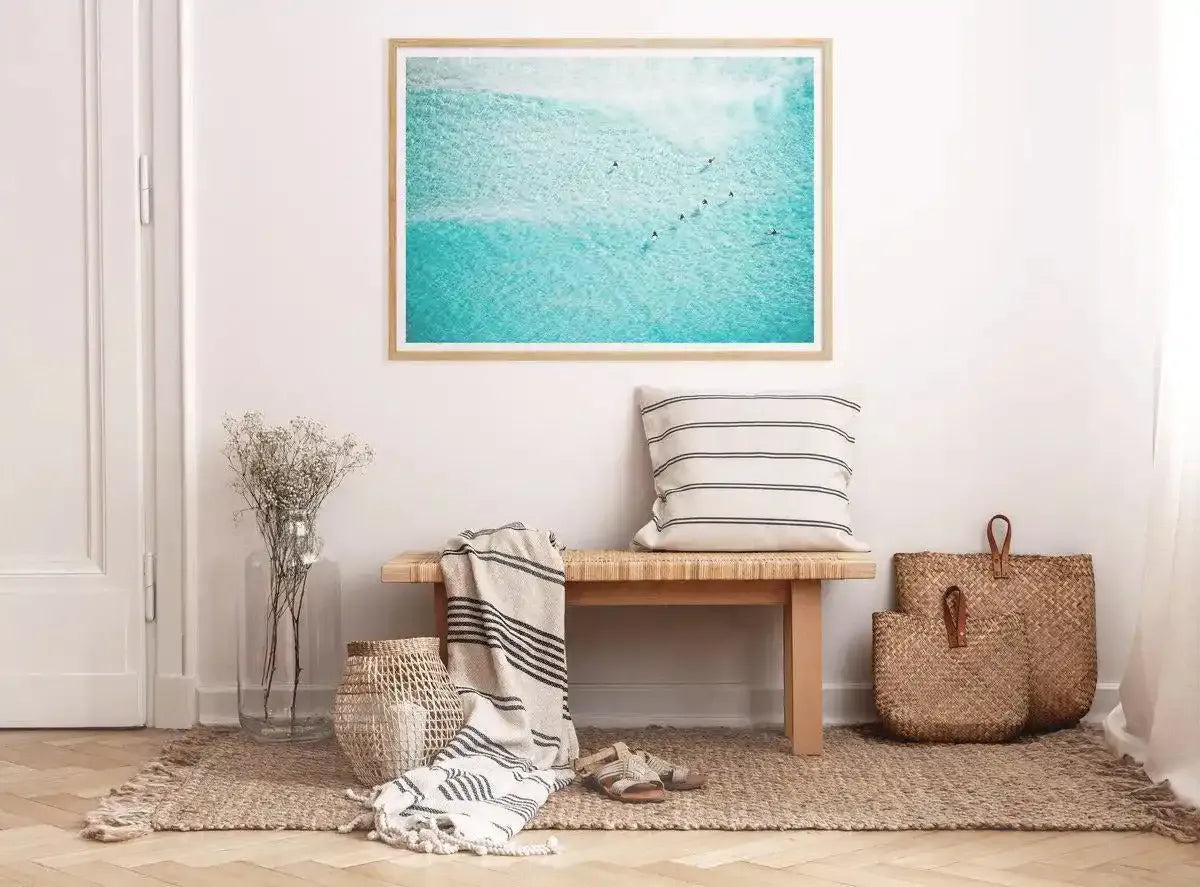 Azure Waters, Bondi Art Print-PRINT-Olive et Oriel-Olive et Oriel-Buy-Australian-Art-Prints-Online-with-Olive-et-Oriel-Your-Artwork-Specialists-Austrailia-Decorate-With-Coastal-Photo-Wall-Art-Prints-From-Our-Beach-House-Artwork-Collection-Fine-Poster-and-Framed-Artwork