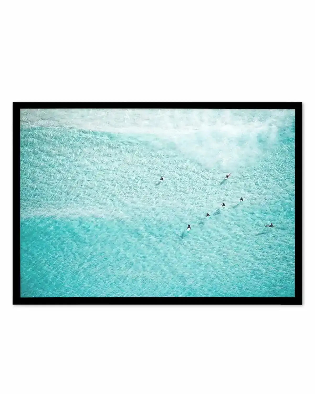 Azure Waters, Bondi | Aerial Photo Wall Art Print from Olive et Oriel where you can shop wallpaper and artworks online
